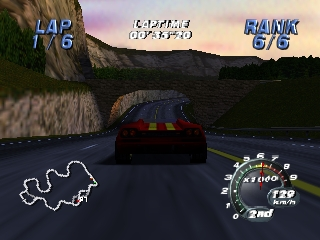 Super Speed Race 64 (Japan) In game screenshot